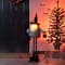 Glitzhome® 38" Lighted Halloween Fabric Ghost Standing Décor with Timer